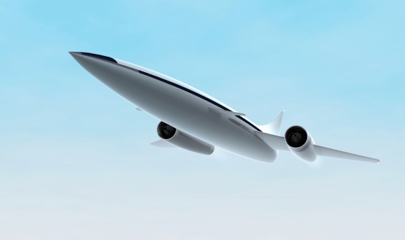 futuristic super sonic Jet