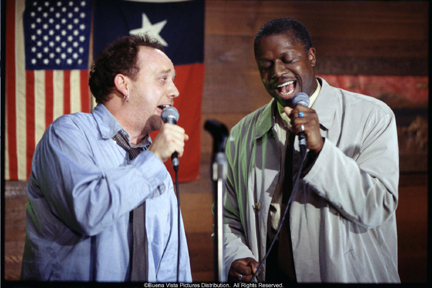 Paul Giamatti (L) with Andre Braugher (R)