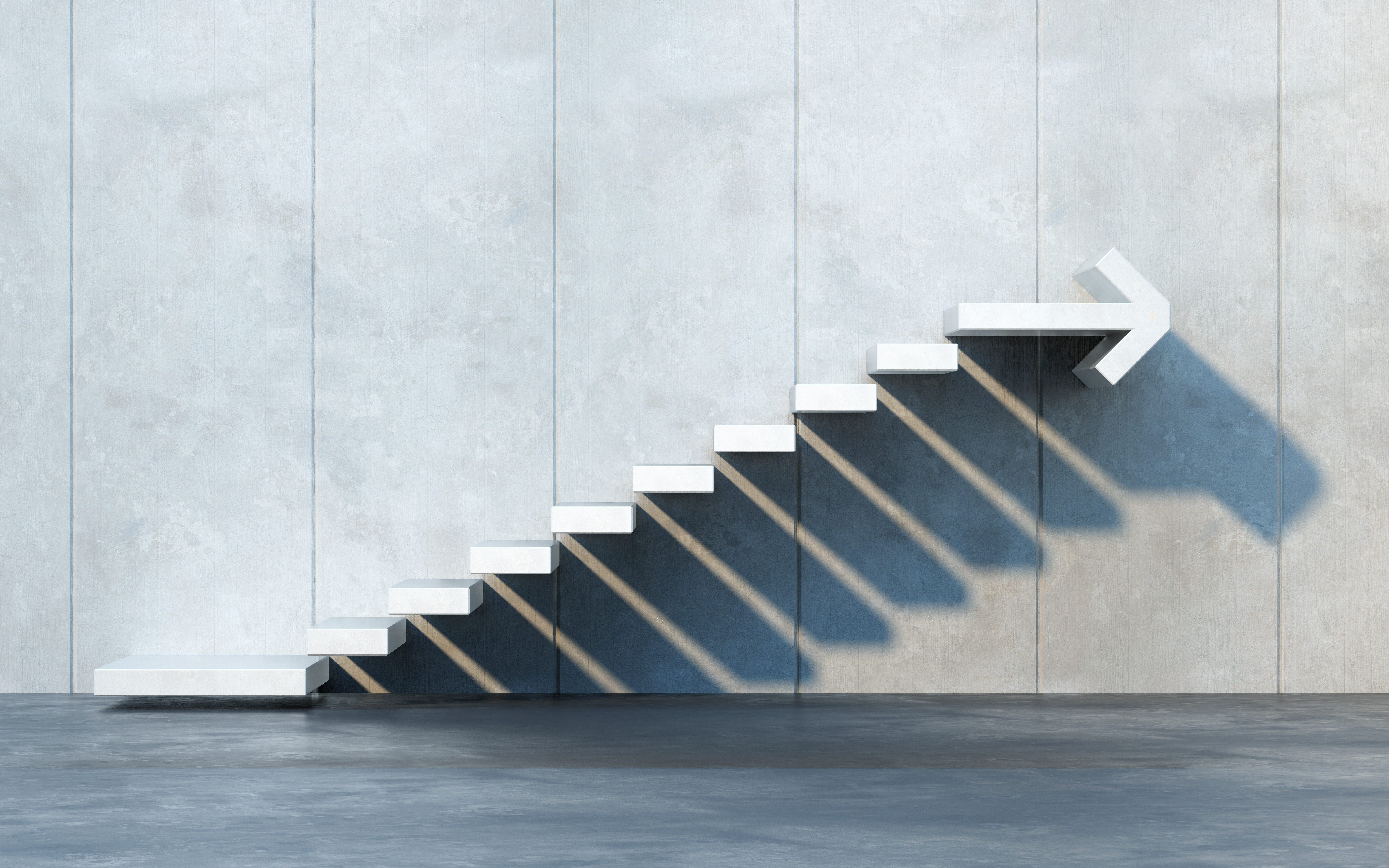 stairs going  upward